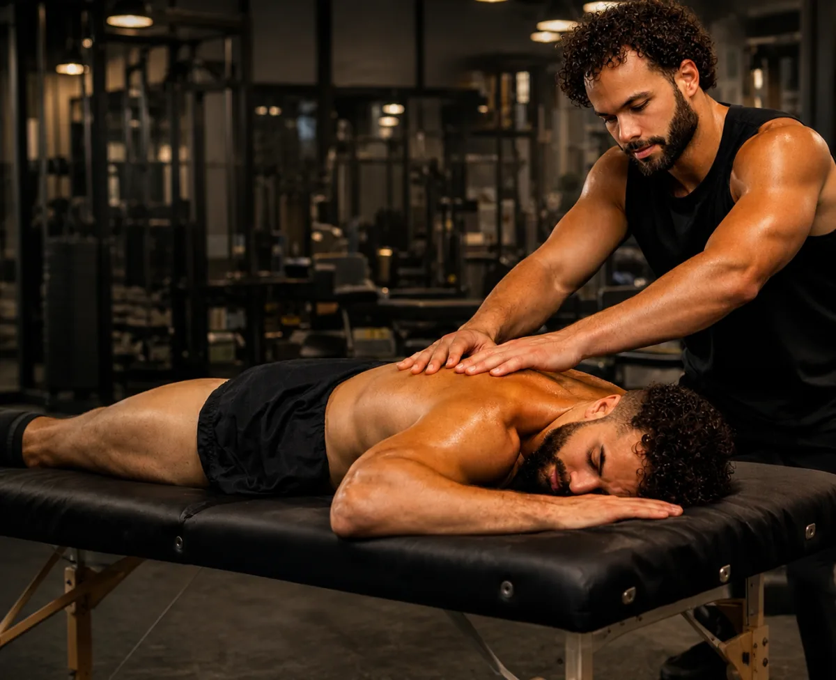 Calvin Stewart sports massage and recovery therapist